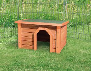 Smådjurshus Natura, 40 x h20 x 28 cm, brun