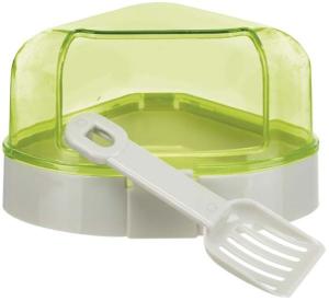 Hörntoalett Hamster De Luxe med spade