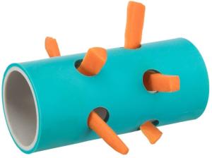 Foderrulle gnagare, plast, ø 5.5x12cm