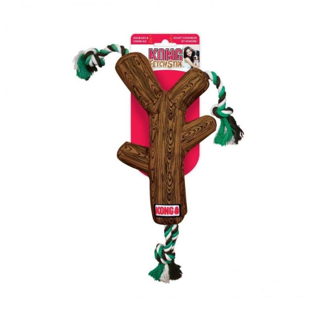 Kong Fetchstix med rep