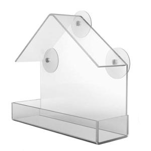 Fågelmatare Transparent Akryl