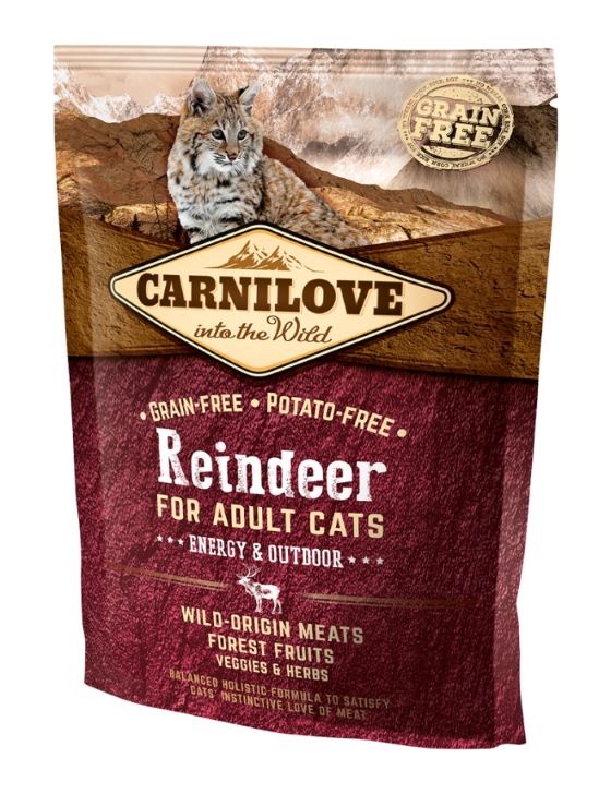 Carnilove Cat Reindeer Adult Energy-Outdoor (400 g)