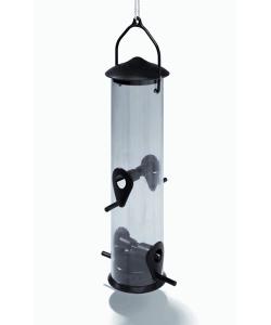 Fågelmatare Rör 30 cm Svart