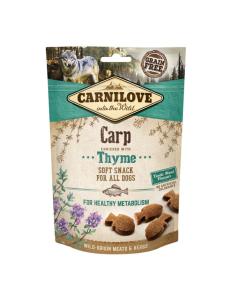 CarniLove Dog Semi Moist Snack Carp with Thyme 200g