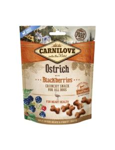 CarniLove Dog Crunchy Snack Ostrich with Blackberry 200g