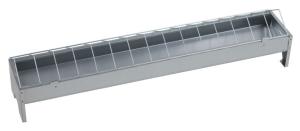 Fodertråg för Höns 75 x 10cm Galvad