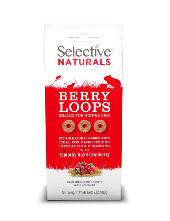 Science Selective Berry Loops Treats 80g