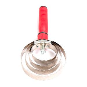 Fällskrapa med 4 blad Röd