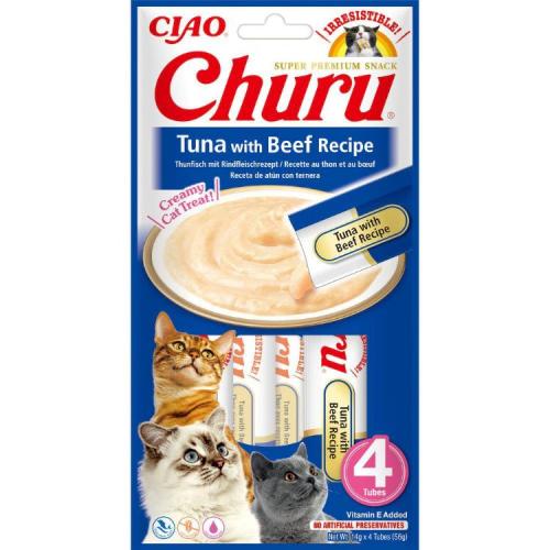 Churu Cat Tuna & Beef 4st (56g)