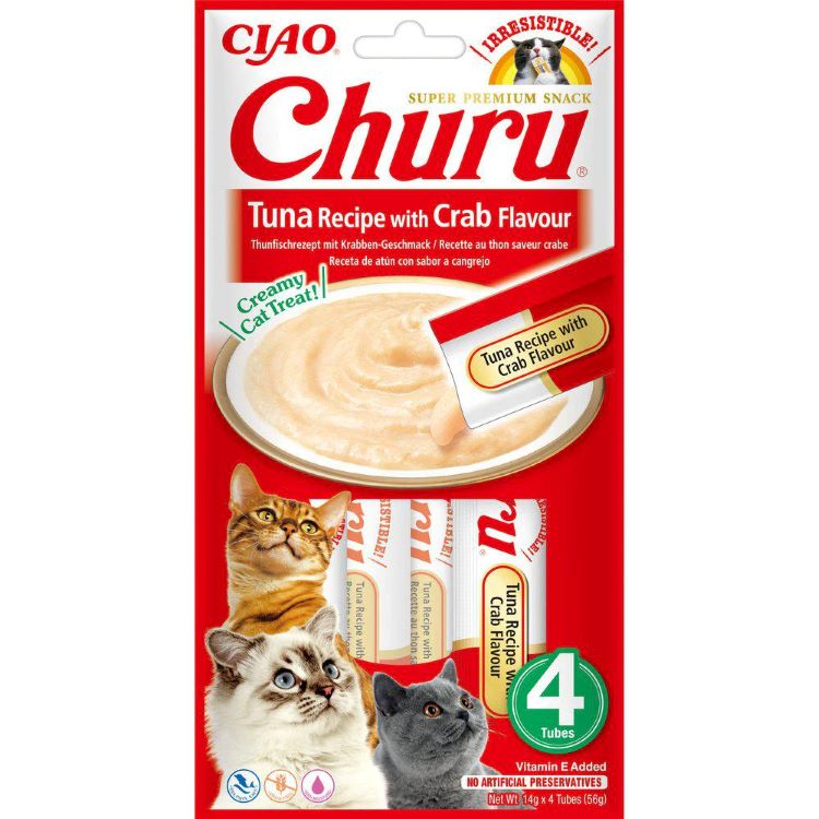 Churu Cat Tuna & Crab 4st (56g)