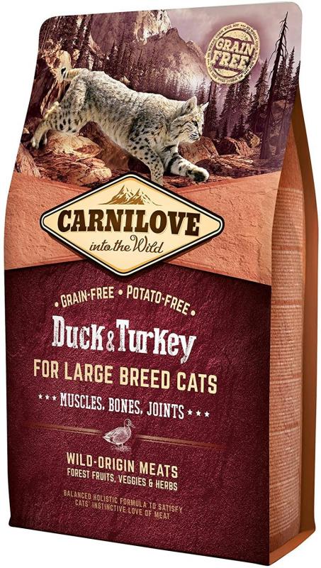 Carnilove CAT Duck & Turkey - for Large Breed