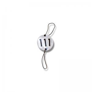 Tävlingsnummer Rund m gummiband