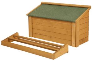 Värprede i Trä för 3 Höns