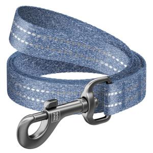 WAUDOG Re-Cotton Hundkoppel Reflex Marinblå