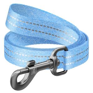 WAUDOG Re-Cotton Hundkoppel Reflex Blå
