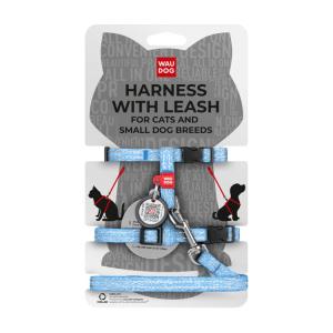 WAUDOG Re-Cotton Kattsele Valpsele med koppel