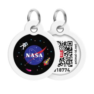 WAUDOG Smart ID Bricka för Hund & Katt (NASA Rund)