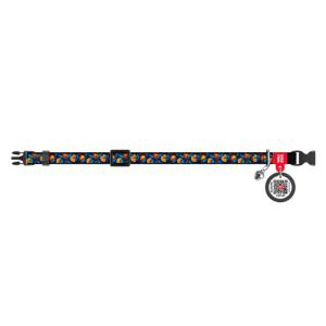 WAUDOG Katthalsband Nylon med Smart ID bricka Oranges (10mm 20-30cm)