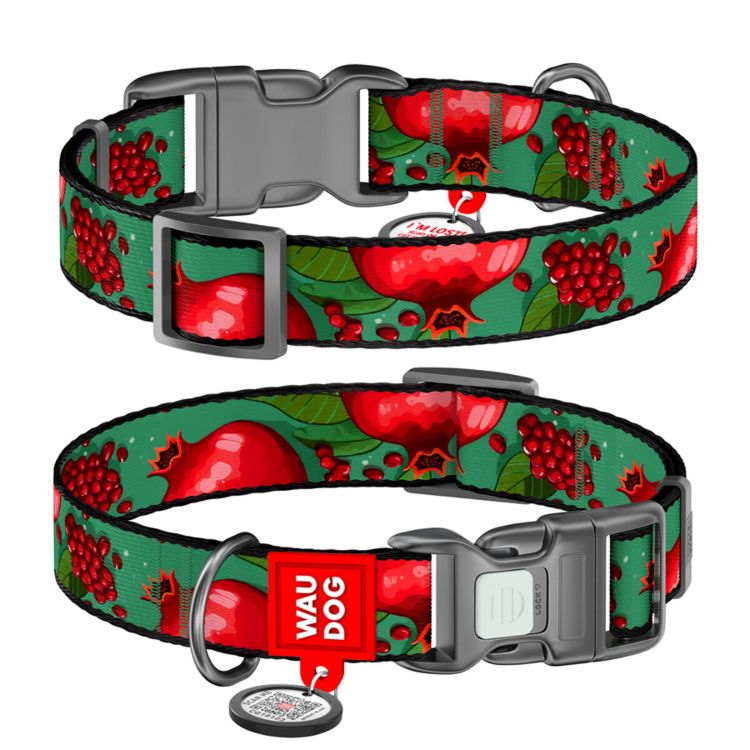 WAUDOG Hundhalsband Nylon Grenades