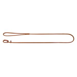 WAUDOG Soft Rundsytt Retrieverkoppel Läder, 183cm Brun