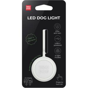 WAUDOG RGB LED lampa för hundhalsband