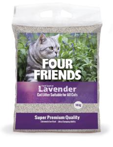 FourFriends Kattsand Lavender 14kg