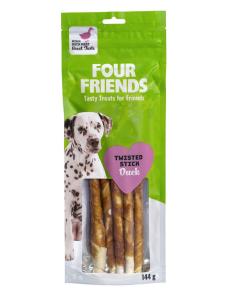 FourFriends Dog Tugg Sticks Duck 25cm 5st