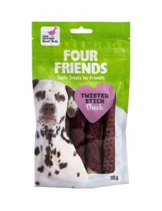 FourFriends Dog Tugg Sticks Duck 12,5cm 4st