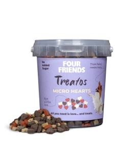 FourFriends Dog Treatos Micro Hearts 500g