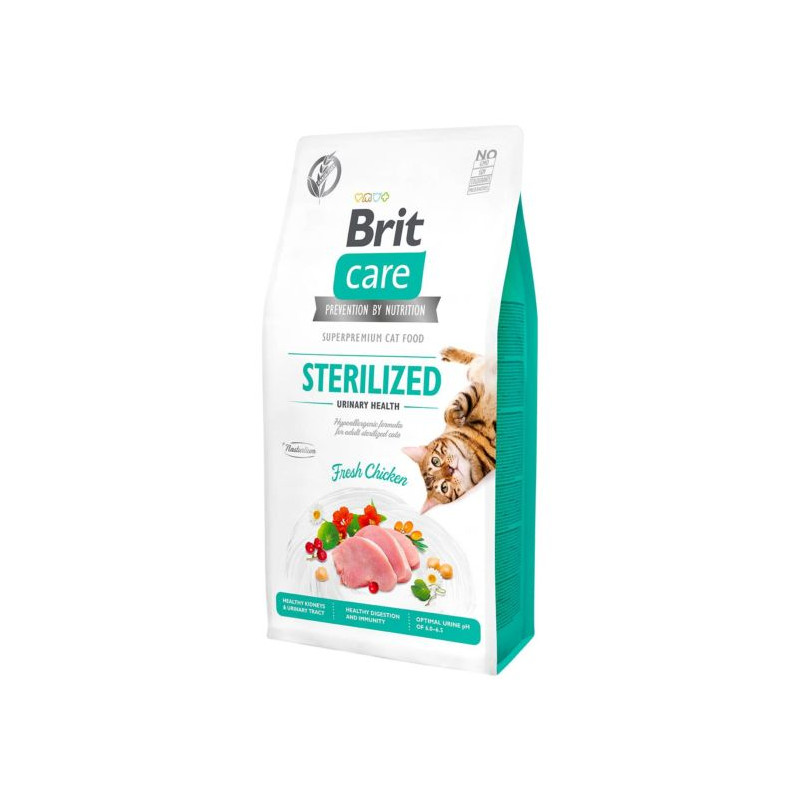 Brit Care Cat Sterilized Urinary Health 7kg 2-pack