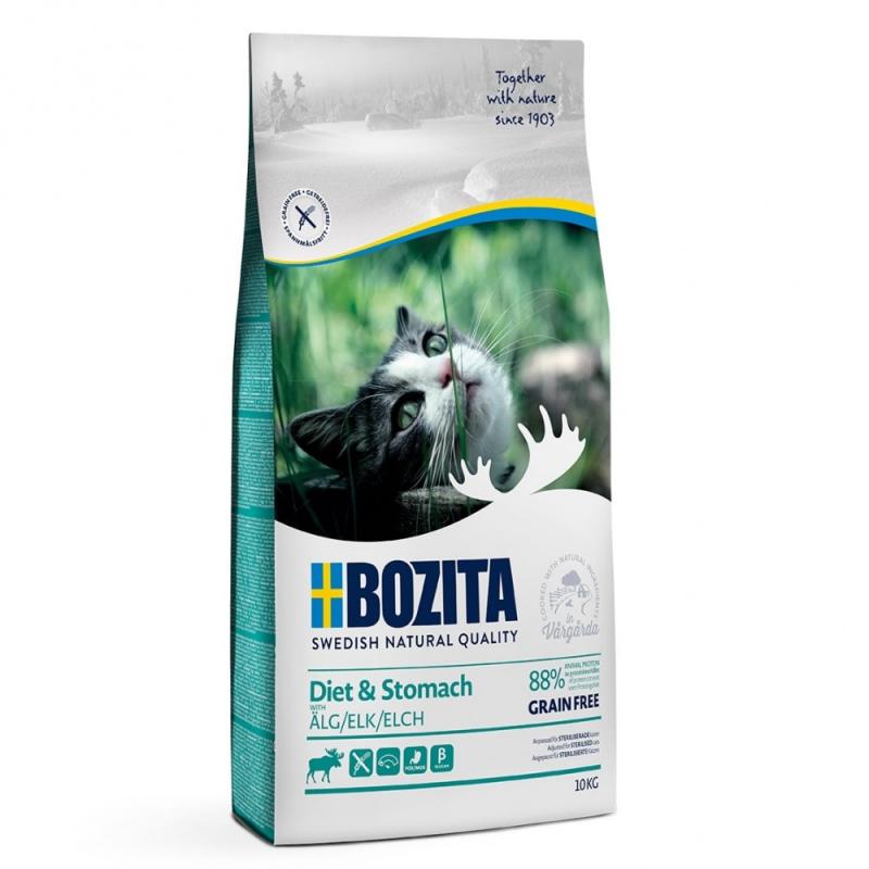 Bozita Katt Diet&Stomach Grain free Elk