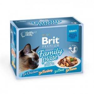 Brit Premium Pouches Gravy Familjeförp 12-pack