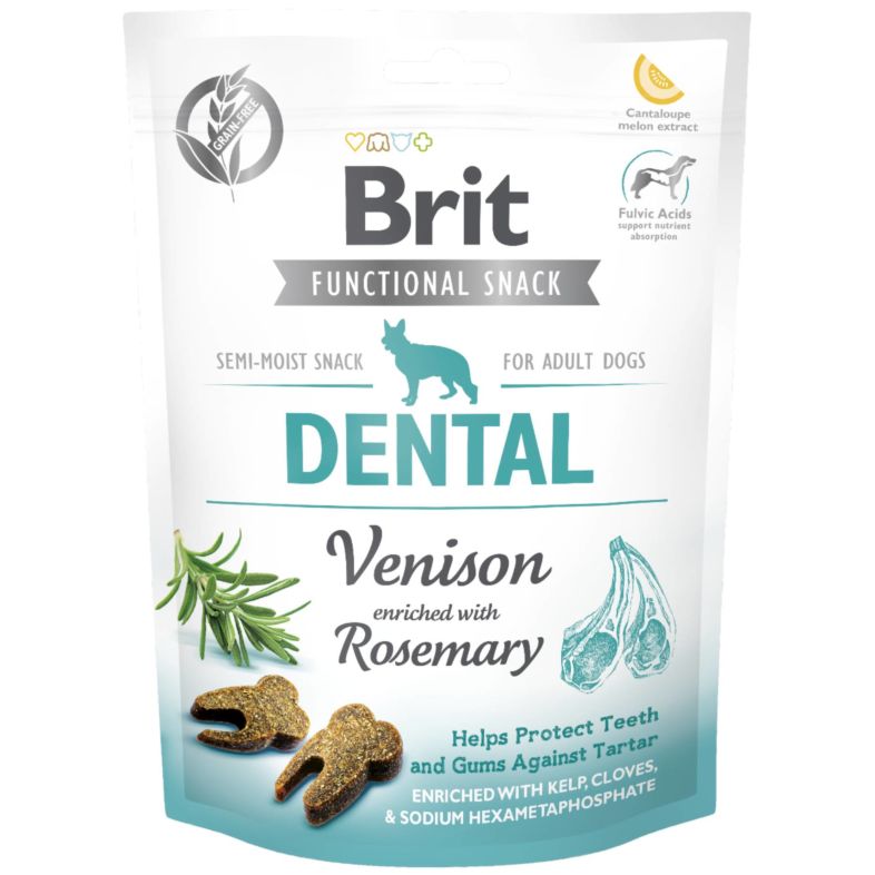 Brit Functional Snack Dental Venison 150g