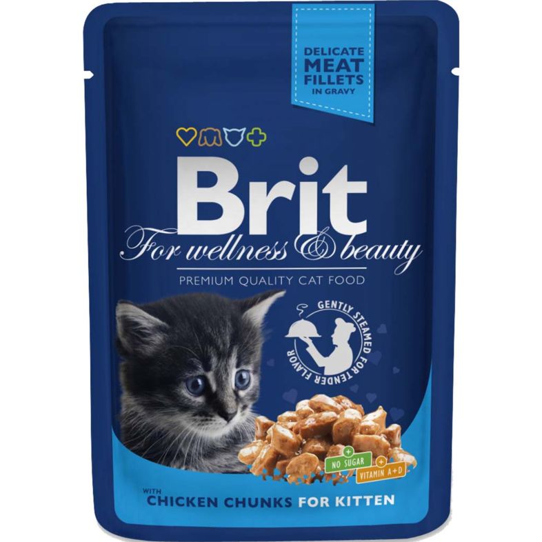 Brit Premium Portionspåse Kitten 100g