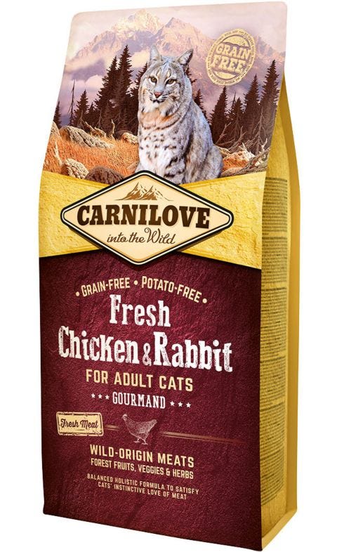 Carnilove CAT Fresh Chicken & Rabbit - Gourmand