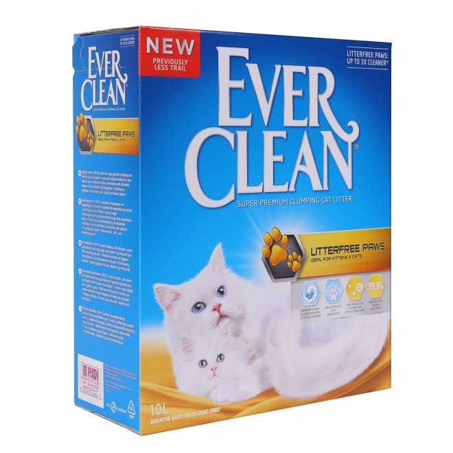 Ever Clean Litterfree Paws 10L 3-pack