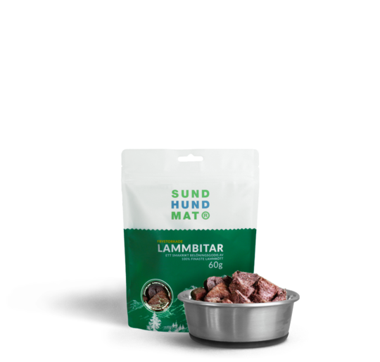 SHM Frystorkade Lammbitar 60g