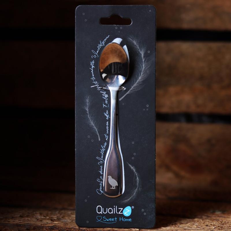 Graverad Vakteläggssked Quailzz