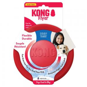 Hundleksak KONG Frisbee  Gummi  23cm