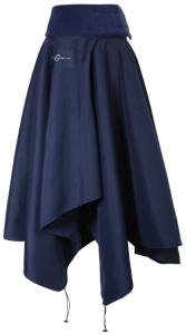 Täckkjol Thermo Marinblå