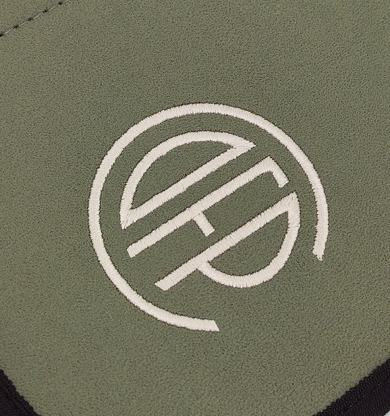 hund katt transportväska malmö grön detaljbild logo