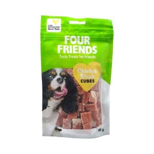 FourFriends Dog Chicken Steak Cubes 85g