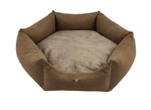 CAZO Mjuk Hundbädd Stockholm Oval Beige