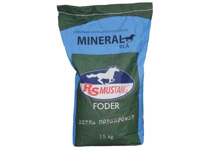 Mustang Mineral Blå 15kg