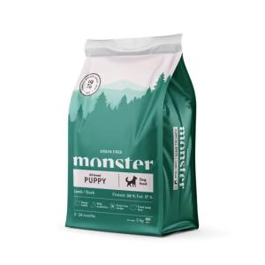 Monster Dog Grainfree Puppy All Breed Lamb & Duck