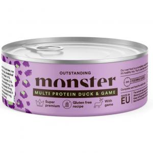 Monster Cat Adult Multi Duck/Game Burk 100g