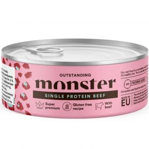 Monster Cat Adult Single Beef Burk 100g