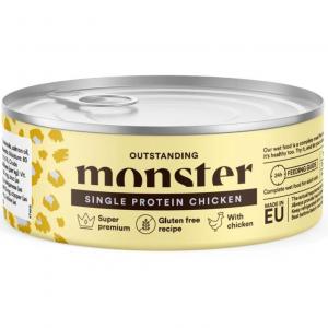 Monster Cat Adult Single Chicken Burk 100g