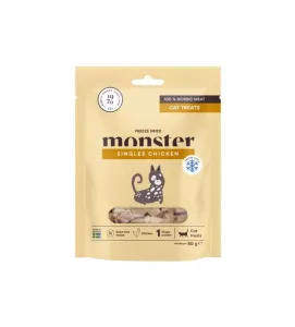 Monster Cat Treats Freeze dried Chicken 40g