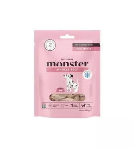 Monster Dog Treats Freeze dried Beef 45g